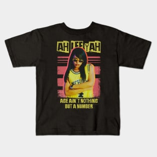 Ah Lee Yah Original Aesthetic Tribute 〶 Kids T-Shirt